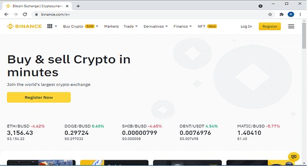 binance-homepage