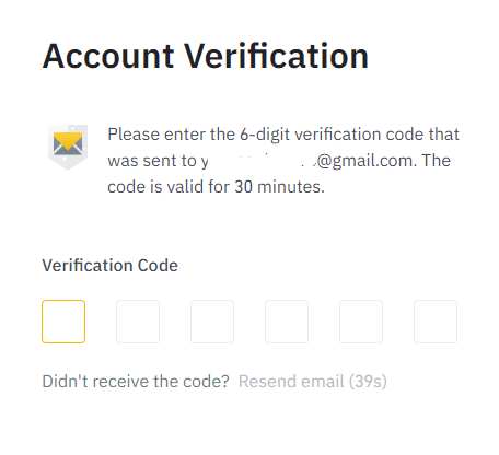 Binance Verification